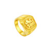 762x1100_0017_DSC09518_9O-YG1051R-1C TOMEI Fu-Zi Men's Ring, Yellow Gold 916