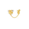 TOMEI Chomel Collection Butterfly & Caterpillar Charm, Yellow Gold 916