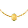 TOMEI Chomel Collection Nephrite LuLu Tong Charm, Yellow Gold 999