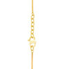 TOMEI Fluttering Hearts Bracelet, Yellow Gold 916