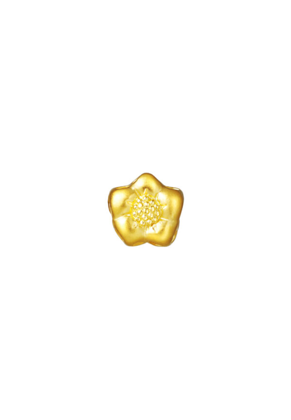 762x1100_0023_Sony_24493 TOMEI Flower Charm, Yellow Gold 916