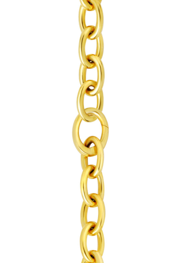 762x1100_0030_Sony_20762 TOMEI Diamond Cut Collection Linked Bracelet, Yellow Gold 916
