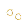 762x1100_0032_DSC09511IQ-E23TB0243-1C TOMEI Lusso Italia Stripe Loop Earrings, Yellow Gold 916