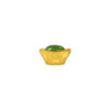 TOMEI Chomel Collection Nephrite Ingot Charm, Yellow Gold 999