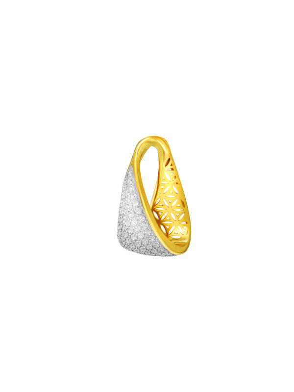 762x1100_0053_Sony_50833 TOMEI Diamond Cut Collection Pendant, Yellow Gold 916