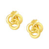 762x1100_18July_0074_X3E13602-1C TOMEI Lusso Italia Tri-Rings Earrings, Yellow Gold 916