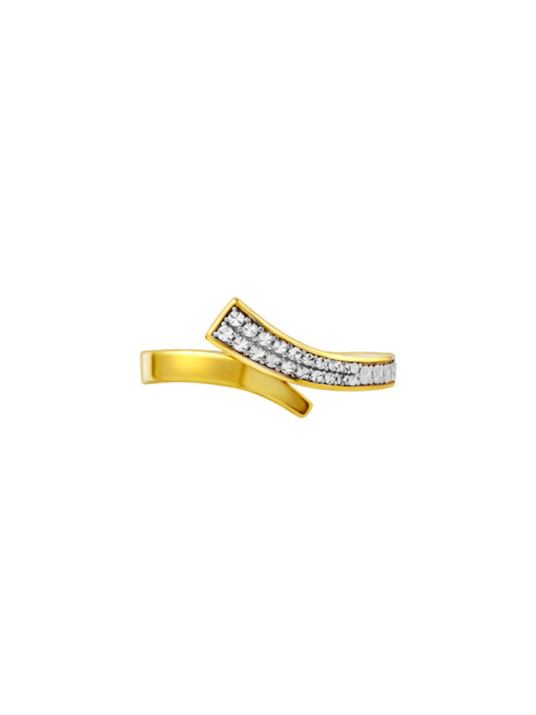 762x1100_2_0067_DSC00055DC-YG1042R-2C_2 TOMEI Diamond Cut Collection Curved Line Ring, Yellow Gold 916