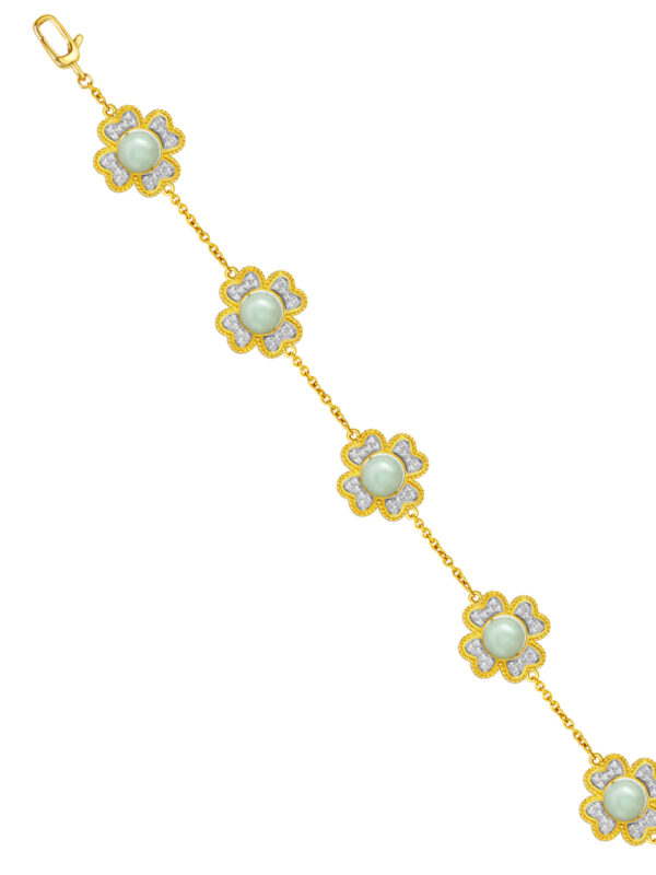 762x1100_DC-YG1669B-2C TOMEI Diamond Cut Collection Bracelet, Yellow Gold 916