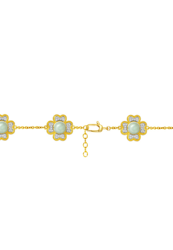 762x1100_DC-YG1669B-2C_2 TOMEI Diamond Cut Collection Bracelet, Yellow Gold 916