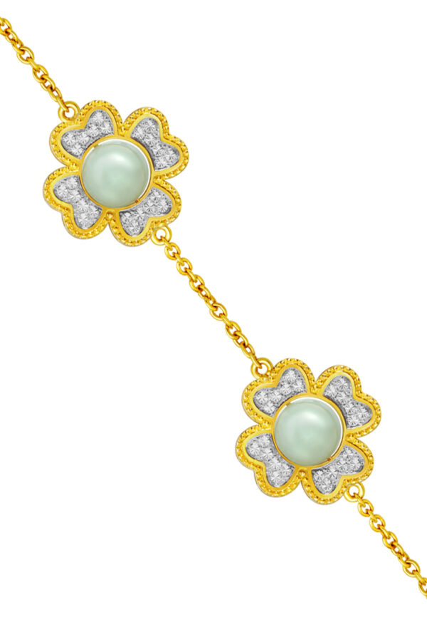 762x1100_DC-YG1669B-2C_3 TOMEI Diamond Cut Collection Bracelet, Yellow Gold 916