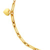 762x1100_master_0008_Sony_27121_eb045856-9189-4867-9cce-da20eb919f17 TOMEI Lusso Italia Solo Heart Chain Link Bracelet, Yellow Gold 916