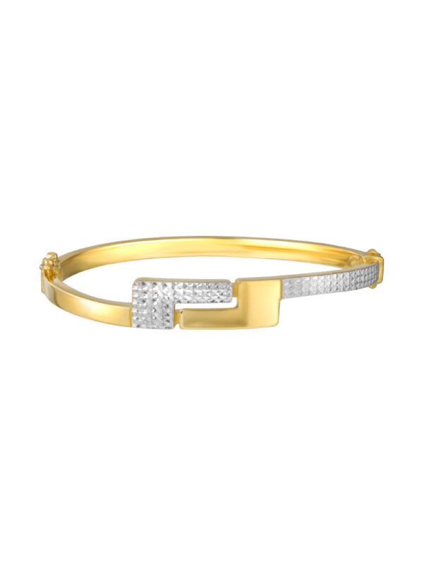 762x1100copy_0016_Sony_19843_20cf170c-dea8-4685-b42f-f787c8a3d983 TOMEI Dual-Tone Puzzle Bangle, Yellow Gold 916