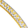 762x1100copy_0021_Sony_19802_2f900918-fee5-4cd4-8897-cb1e97a08e36 TOMEI Dual-Tone Thin Bangle, Yellow Gold 916