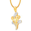 762x1100px_2April23_0005_9P-P6716S-2C TOMEI Dual-Tone Blossom Pendant, Yellow Gold 916