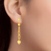 762x1100px_2April23_0014_EE3534-1C TOMEI Lavish Dangling Beads Earrings, Yellow Gold 916