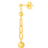 762x1100px_2April23_0016_EE3534-1C TOMEI Lavish Dangling Beads Earrings, Yellow Gold 916