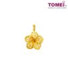 BungaRaya2 TOMEI Pesona Bunga Raya Pendant, Yellow Gold 916