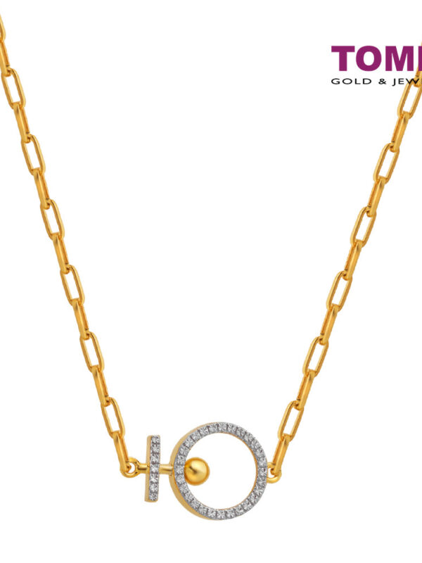 CNYGOLD_1000px_0018_9N0493200copy TOMEI Diamond Cut Collection Necklace Of Auspicious, Yellow Gold 916