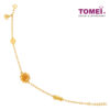 CNYGOLD_1000px_0053_9M-YG1439B-1C TOMEI Blooming Peony Flower Bracelet, Yellow Gold 916