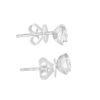 D30030077_03 Tomei "Wrap You in a Hug" Diamond Earrings, White Gold 375