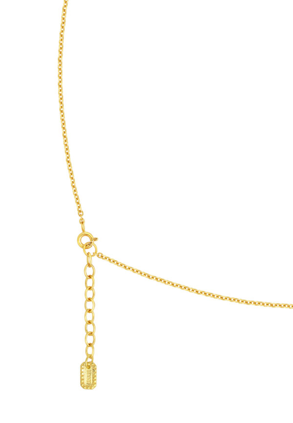 TOMEI Diamond Cut Collection Little Joy Necklace, Yellow Gold 916