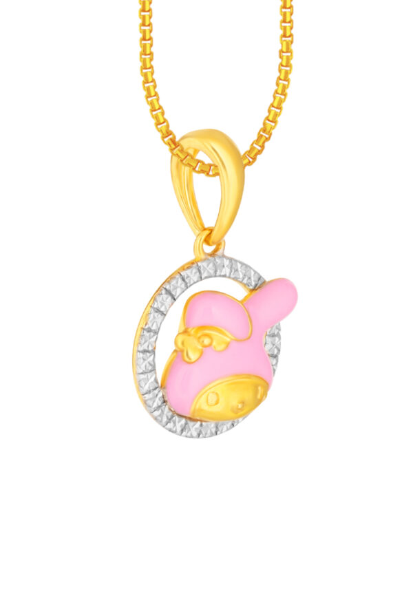 HK-M-YG1079P-EC-2.15G-2 TOMEI My Melody Pendant, Yellow Gold 916