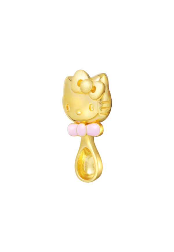 TOMEI x Hello Kitty Spoon Pendant, Yellow Gold 916