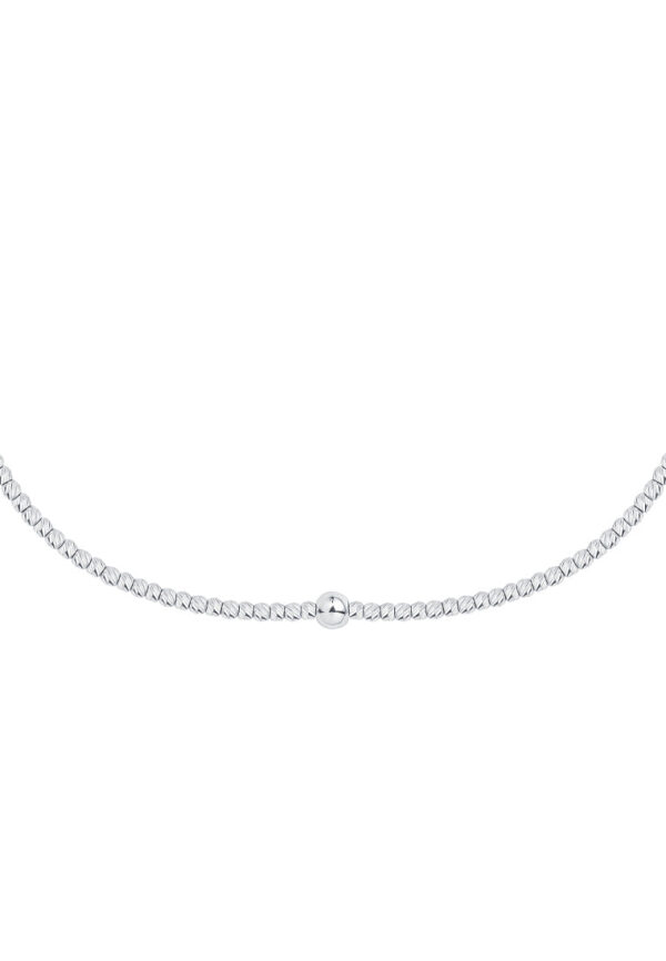 NTomei_0013_Sony_23322.psd TOMEI Bead Necklace, White Gold 585