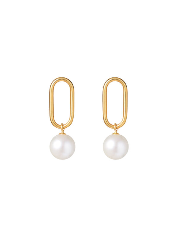 NTomei_0026_Sony_23239.psdcopy TOMEI Akoya Pearl Earrings, Yellow Gold 750