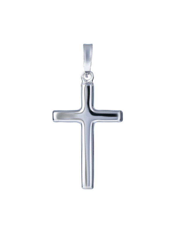 Ntomei_0000s_0001_Sony_17911.psd TOMEI Cross Pendant, White Gold 585