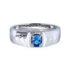 Ntomei_0011s_0001_DSC08072.psd TOMEI Homme Collection Sapphire Men Ring, Silver+Palladium