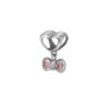 P5870_2 Charm of Sprinkles in Pink Ribband | Tomei White Gold 585