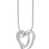 TOMEI Love Is Beautiful Collection Pendant Set, White Gold 585