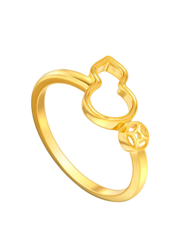 Sony_32460_c85d0ef4-5266-4ce7-8c59-ed9efff26594 TOMEI Dainty Gourd Ring, Yellow Gold 916