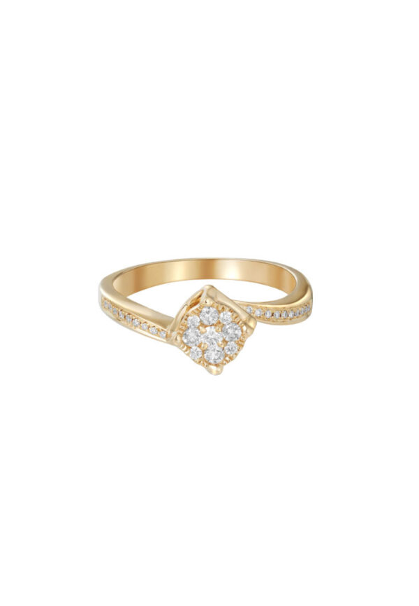 Sony_40883R2843Y TOMEI Diamond Ring, Yellow Gold 585