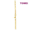 Sony_47830 TOMEI Padlock Link Bracelet, Yellow Gold 916