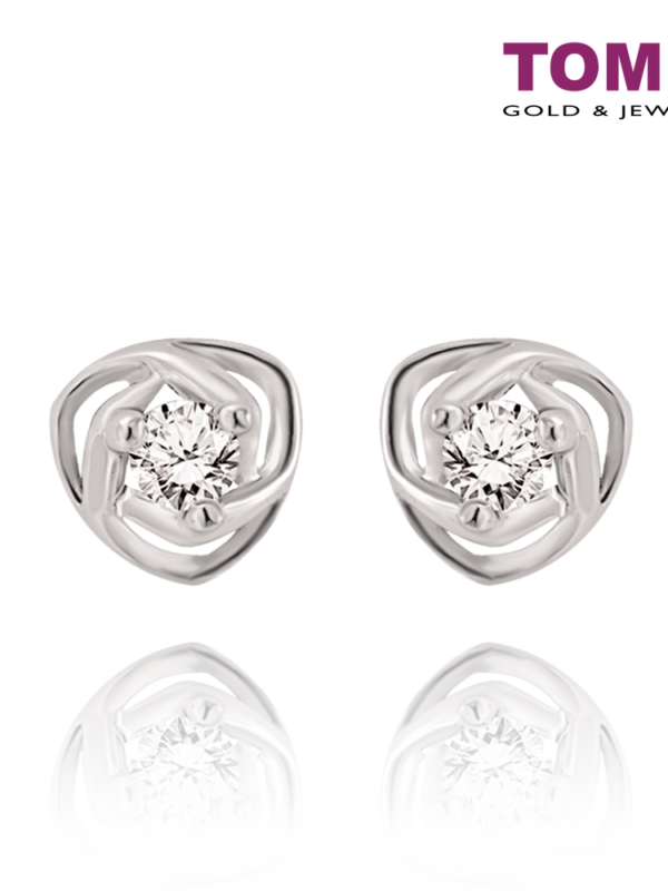 Surround_Me_with_Your_Love Surround Me with Your Love Earrings | Tomei White Gold 585 (14K) (E1474)