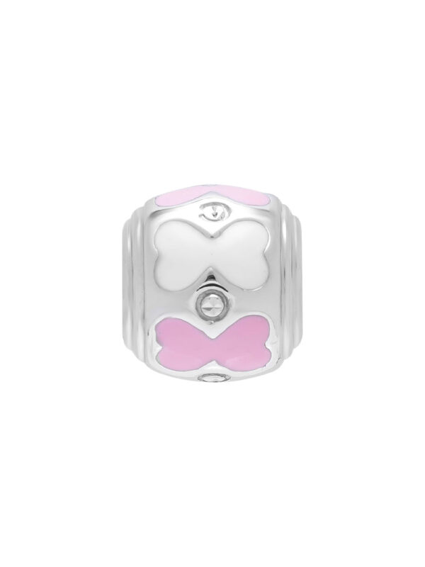 TOMEI_0000s_0000_DSC02195copy.pngP5761 TOMEI Pink & White Ribbon Charm, White Gold 585