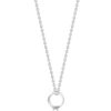 TOMEI_0022_Sony_16681.psdP5491 TOMEI Diamond Pendant Set, White Gold 375/585