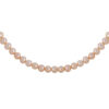TOMEI Pink Tone Pearl Necklace, White Gold 585