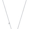 Tomei_0022_Sony_29742.psd TOMEI Minimalist Diamond Necklace, White Gold 375