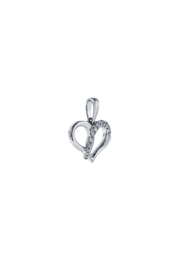 Tomei_0023_ESP-P5383_2.psd TOMEI Espoir Diamond Pendant, White Gold 375