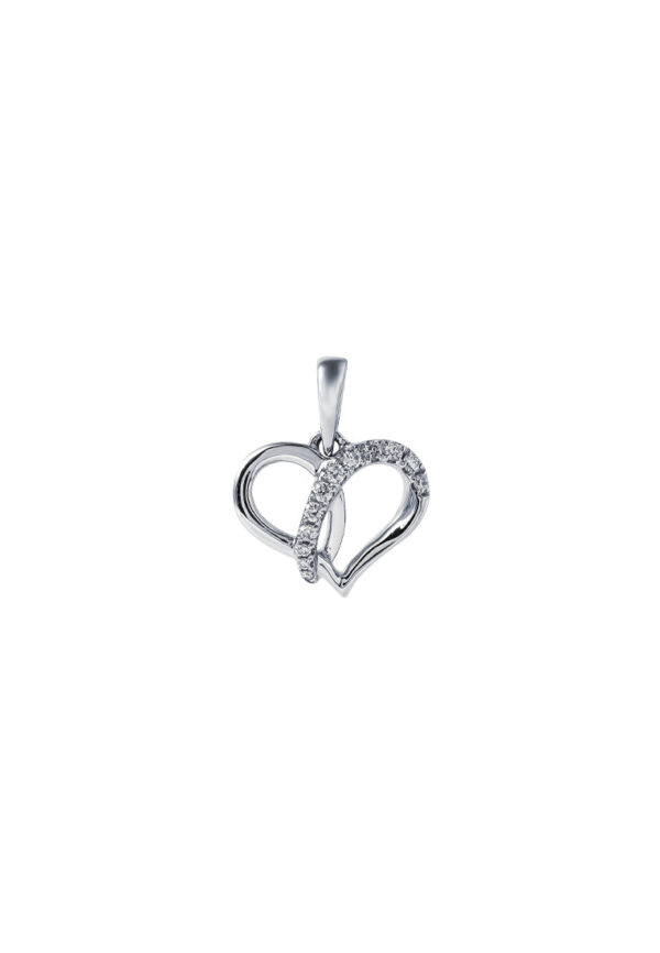Tomei_0024_ESP-P5383_1.psd TOMEI Espoir Diamond Pendant, White Gold 375