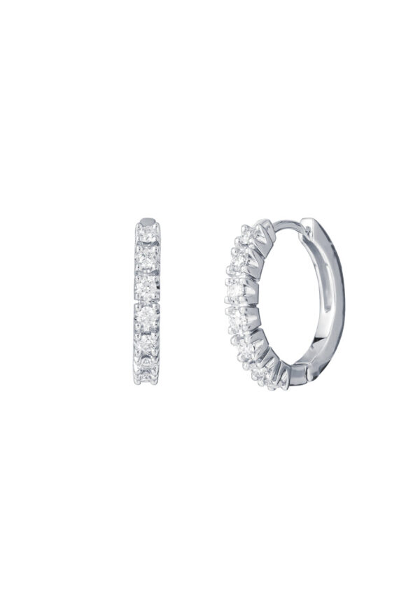 Tomei_0028_Sony_48549_E155_2.psd_ca214371-606d-442a-a38a-e1905d83921f TOMEI Eternity Diamond Earrings, White Gold 750