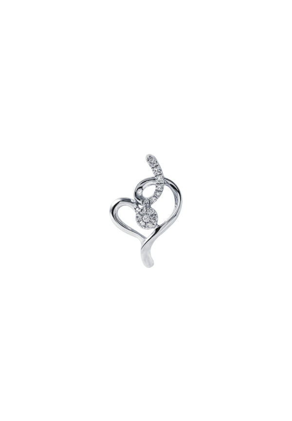 Tomei_0030_ESP-P5182_1.psd TOMEI Espoir Diamond Pendant, White Gold 375