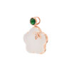 TOMEI Nephrite Series Peach Blossom Necklace, Rose Gold 750