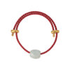 Tomei_0056_LULU_TONG_1.psd TOMEI Palace Grace Lu Lu Tong Charm with Red Rope Bracelet, Natural Jade