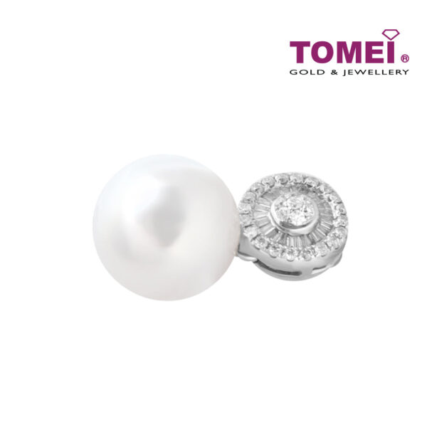 Tomei_1000px__0017s_0001_PP0004450_2 TOMEI Pendant, Diamond Pearl White Gold 750 (PD4873)