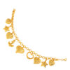 Untitled-1_0004s_0000_Layer31 TOMEI Lusso Italia Starry Heart Bracelet, Yellow Gold 916