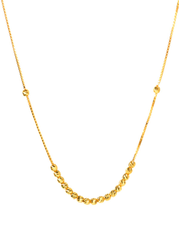 Untitled-2_0008s_0002_Layer25 TOMEI Beads Necklace, Yellow Gold 916
